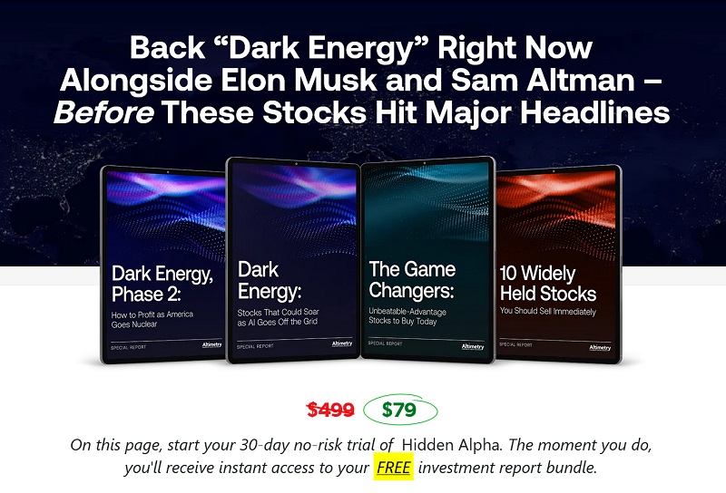 joel litman hidden alpha dark energy stocks discount