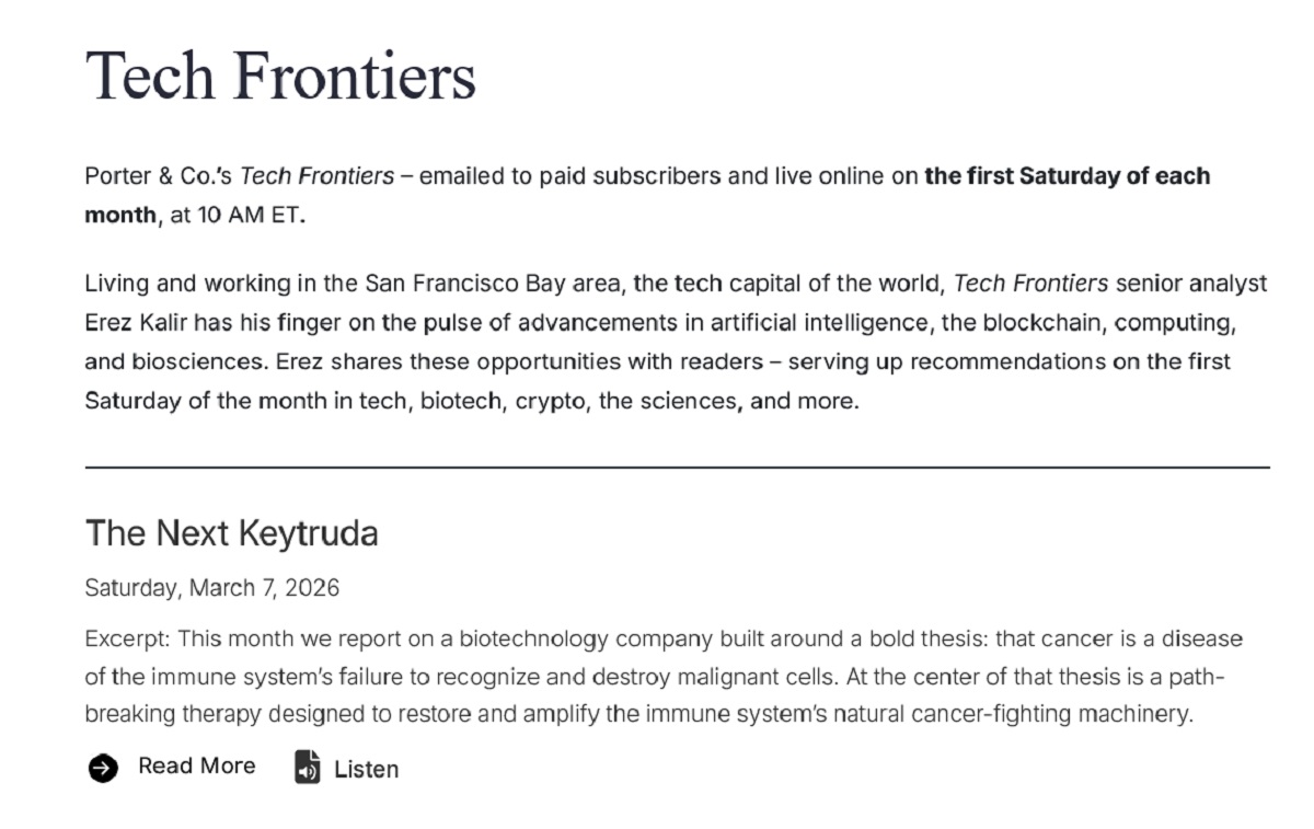tech frontiers review erez kalir