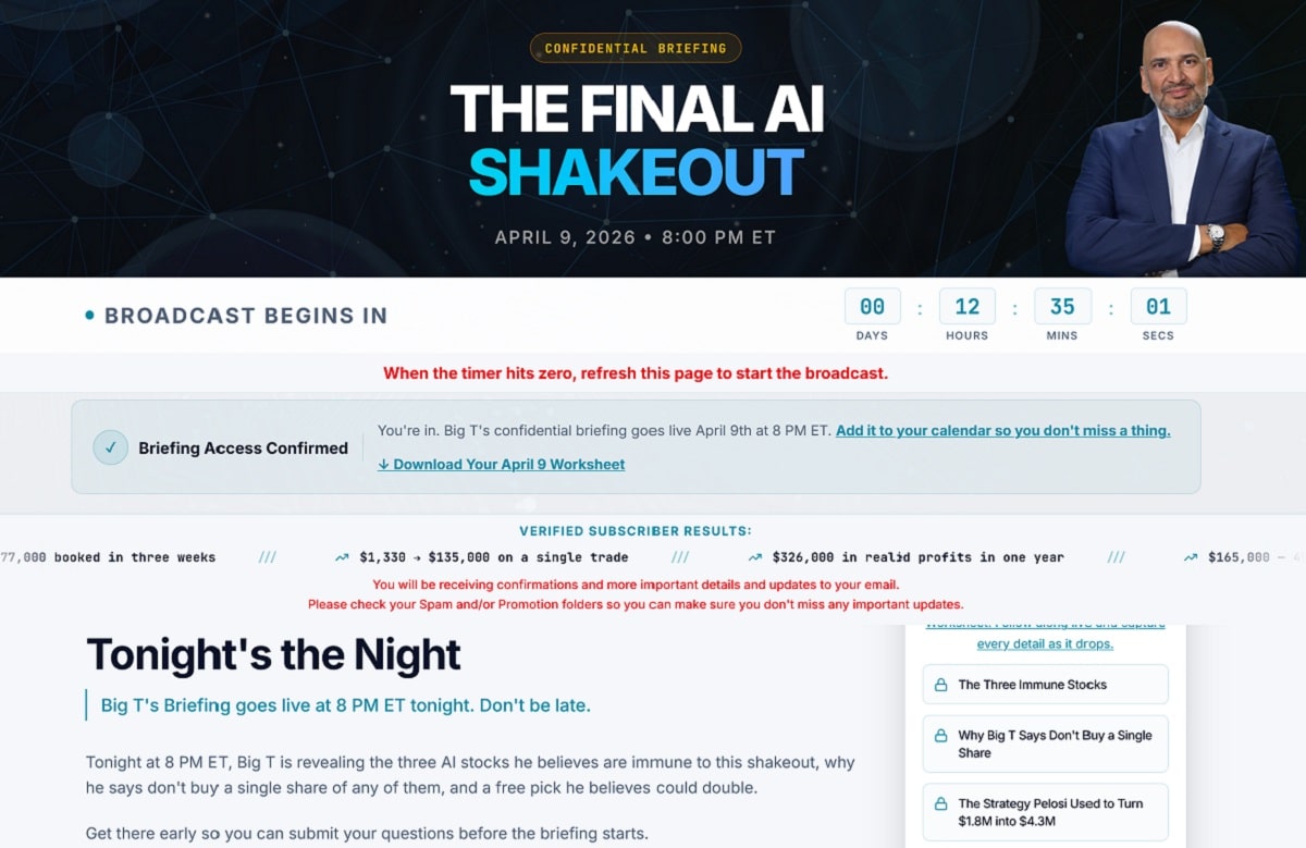 teeka tiwari final shakeout