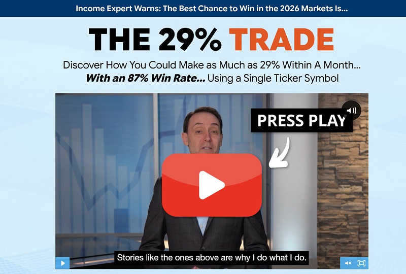 weekly income alert 29 trade