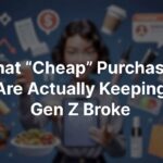 what cheap purchases are actually keeping gen z broke