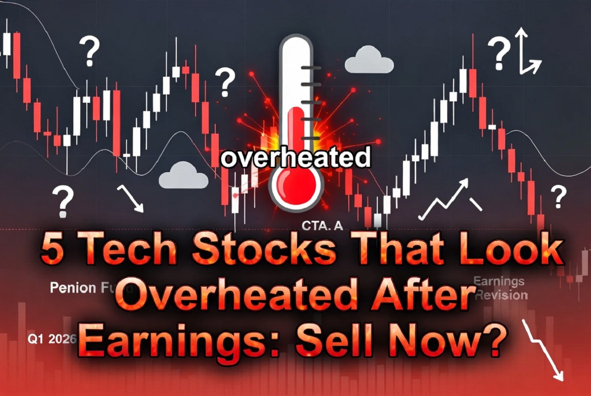 5 tech stocks that look overheated after earnings