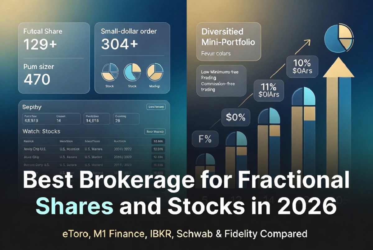best brokerage for fractional shares and stocks in 2026