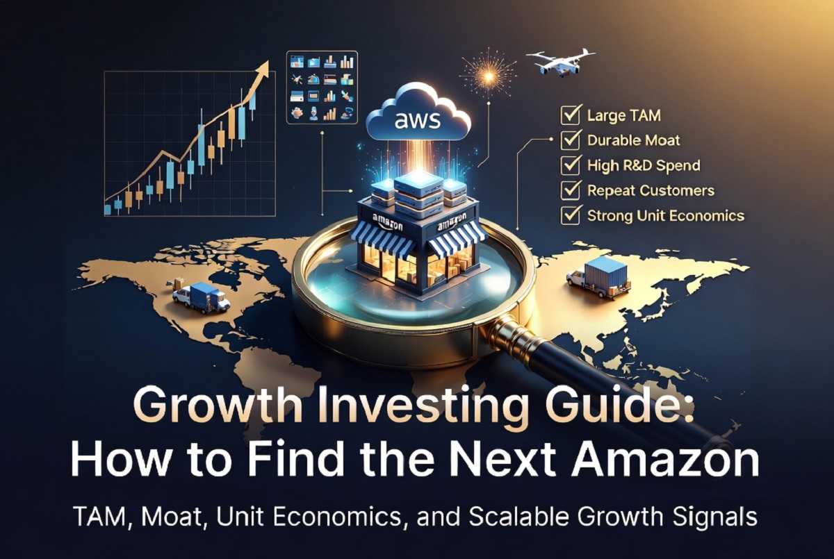 growth investing guide how to find the next amazon