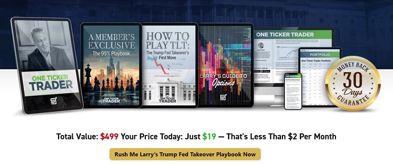 larry benedict one ticker trader discount fed offer