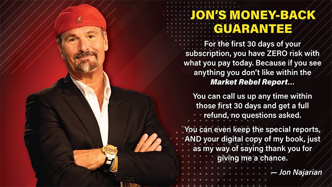 najarian market rebel report guarantee