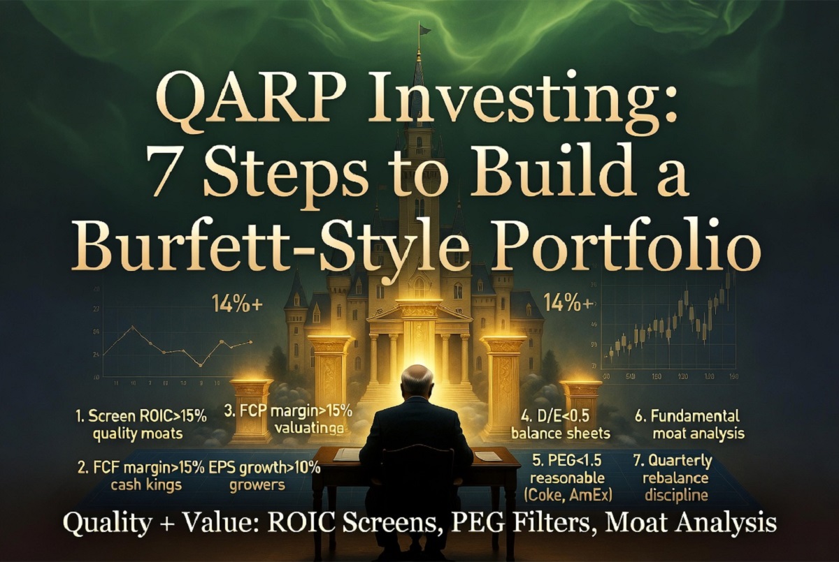 qarp investing 7 steps to build a buffett style portfolio