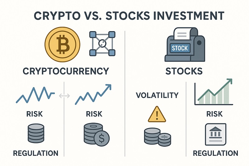 crypto vs stocks investment copy