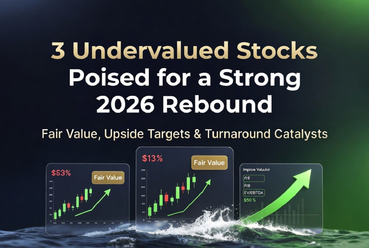 3 undervalued stocks poised for a strong 2026 rebound