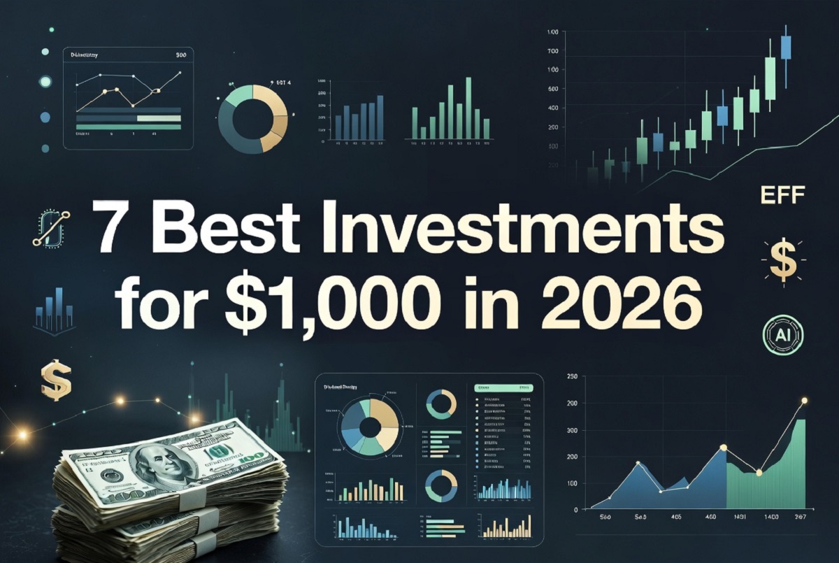 7 best investments for 1000dollars in 2026