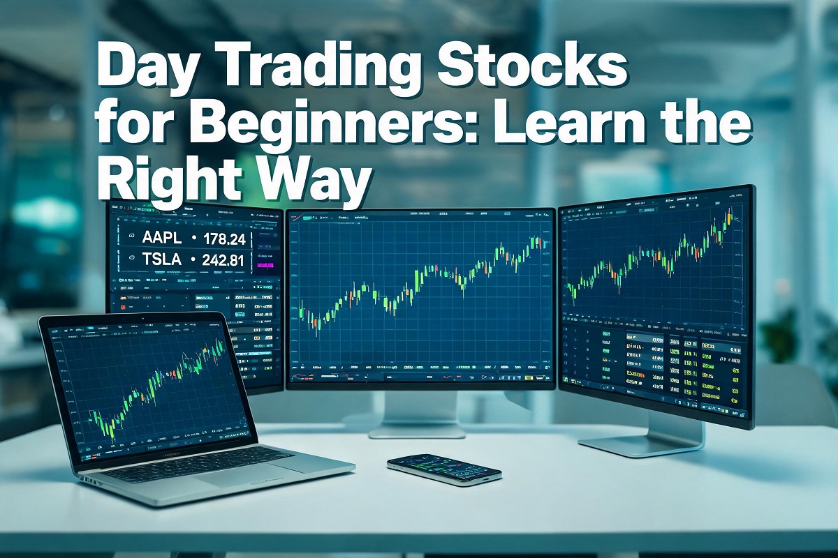 day trading stocks for beginners learn the right way