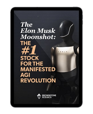 the elon musk moonshot the 1 stock for the manifested agi revolution