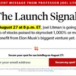 joel litman launch signal