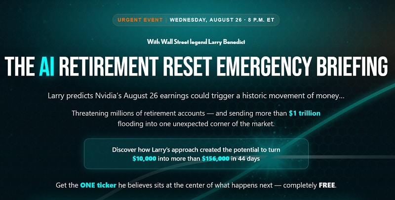larry benedict ai retirement reset briefing