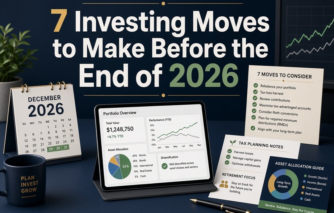 7 investing moves to make before the end of 2026