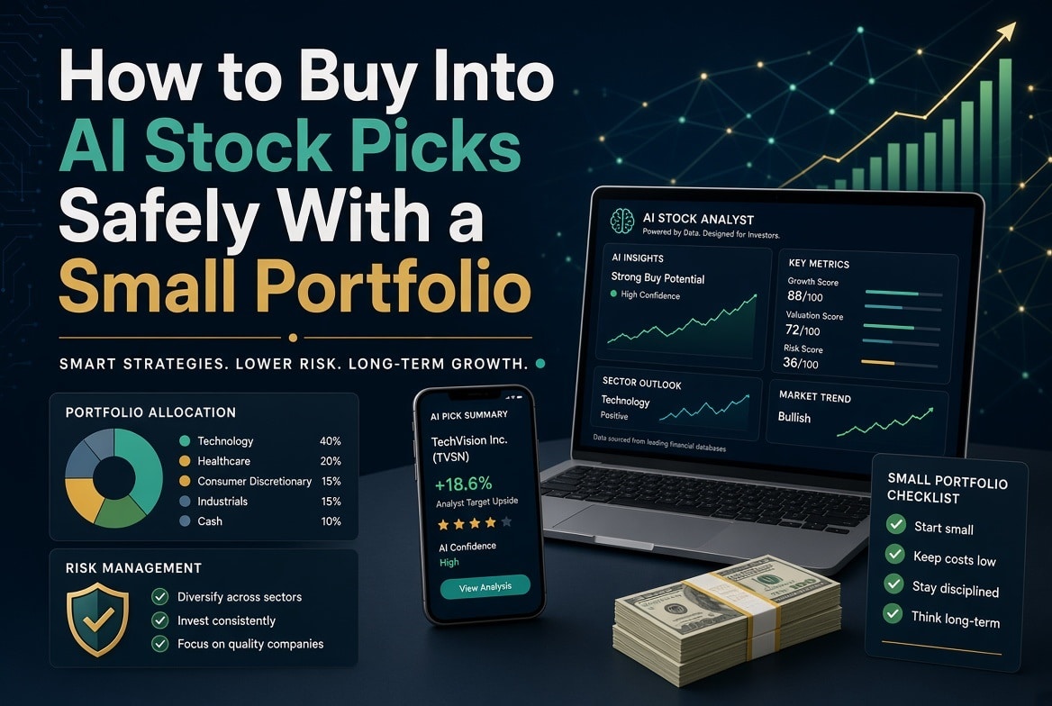 how to buy into ai stock picks safely with a small portfolio