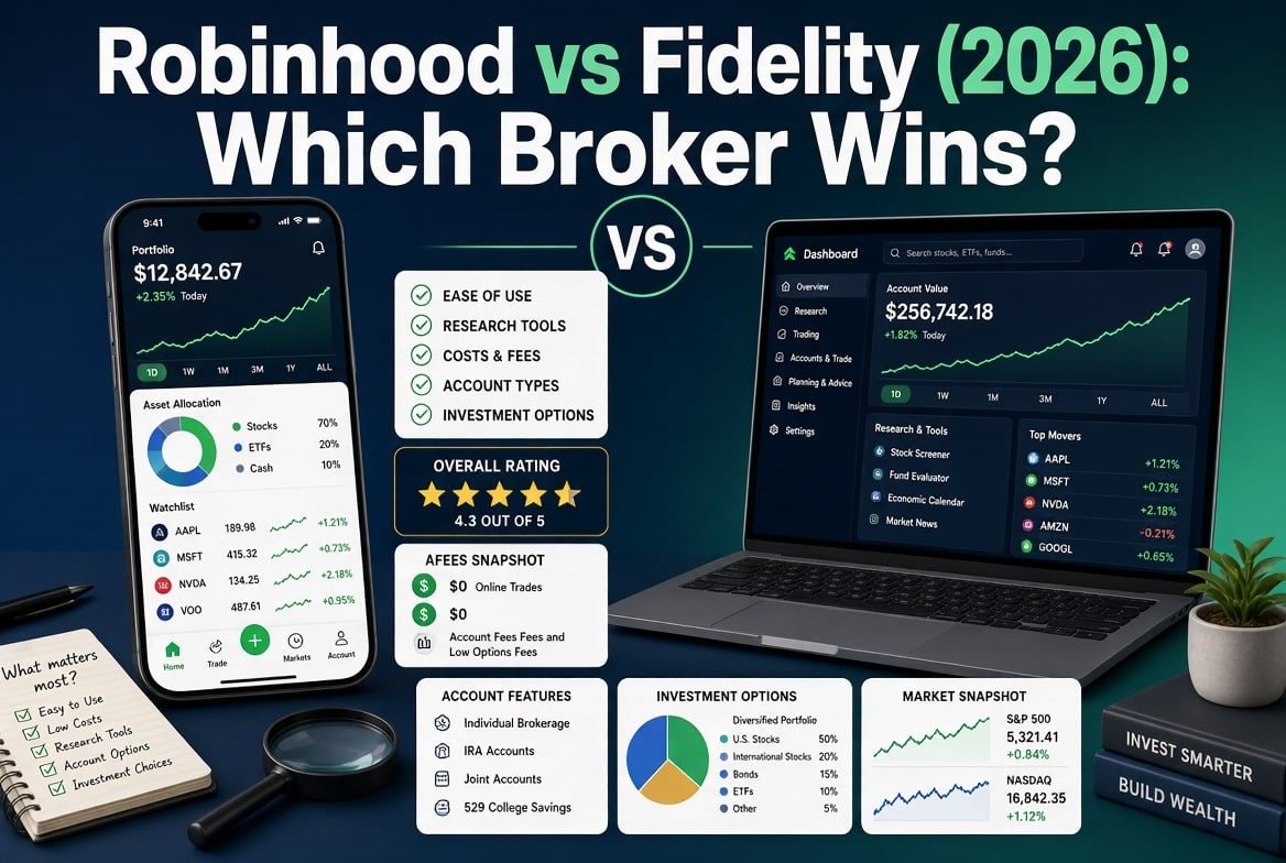robinhood vs fidelity