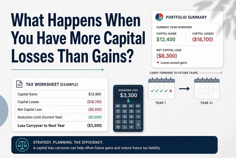 what happens when you have more capital losses than gains