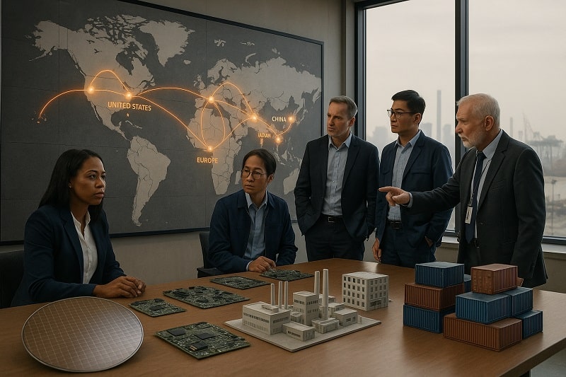 global semiconductor supply chain risk