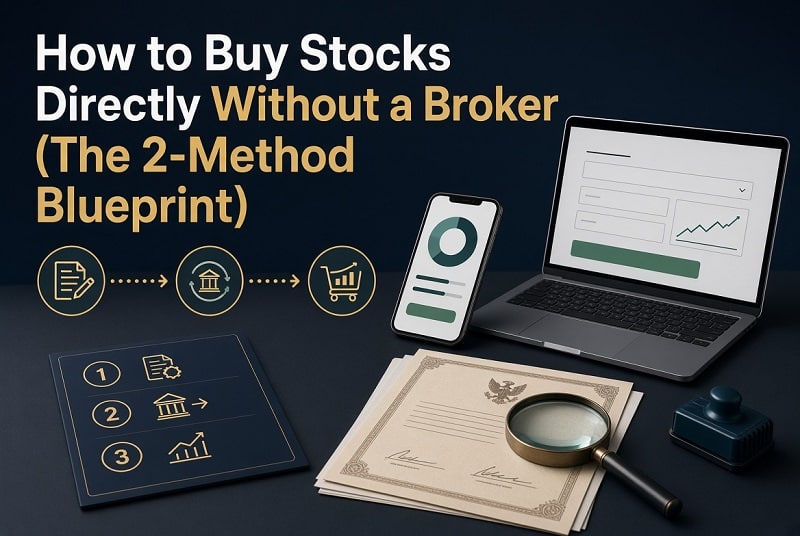 how to buy stocks directly without a broker