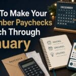 ways to make your december paychecks stretch through january