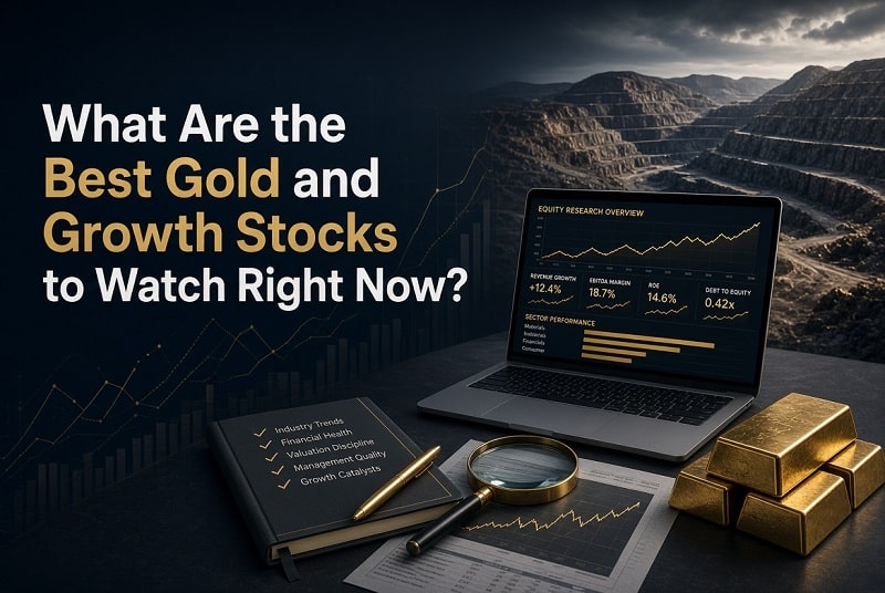 what are the best gold and growth stocks