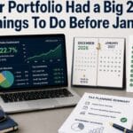 your portfolio had a big 2026 9 things to do before january