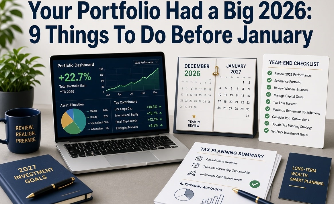 your portfolio had a big 2026 9 things to do before january